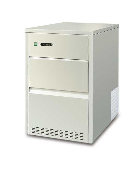 Máquina de cubos de gelo em forma de bala, aprox. 50 kg/dia, 230V/293W, 400x600x(H)675mm