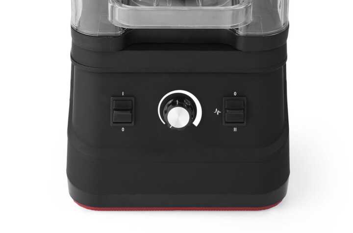 Liquidificador de bar com cobertura, 2,5L, Preto, 220-240V/1680W, 250x300x(H)540mm