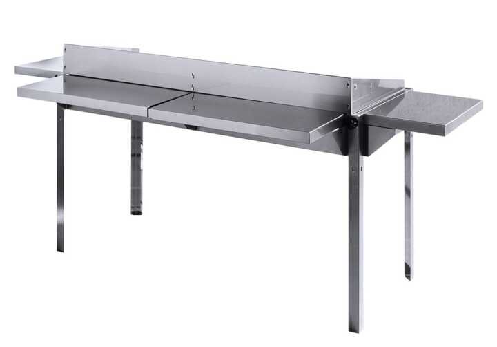 Mesa traseira para churrasqueiras Green Fire, mesa traseira, 650x298x(H)160mm