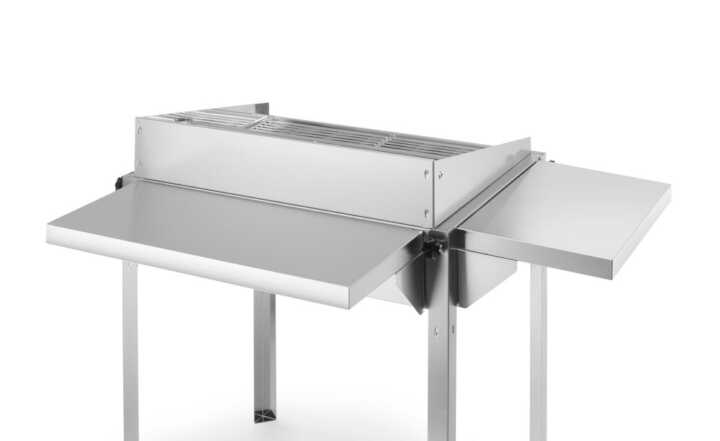 Mesa lateral para churrasqueiras Green Fire, 480x298x(H)160mm