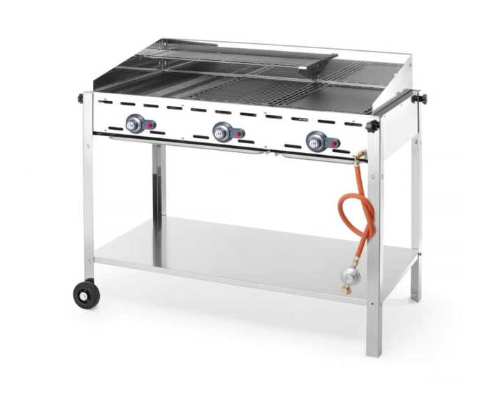 Green Fire com 3 bicos de gás, 17,4kW, 1078x612x(H)825mm