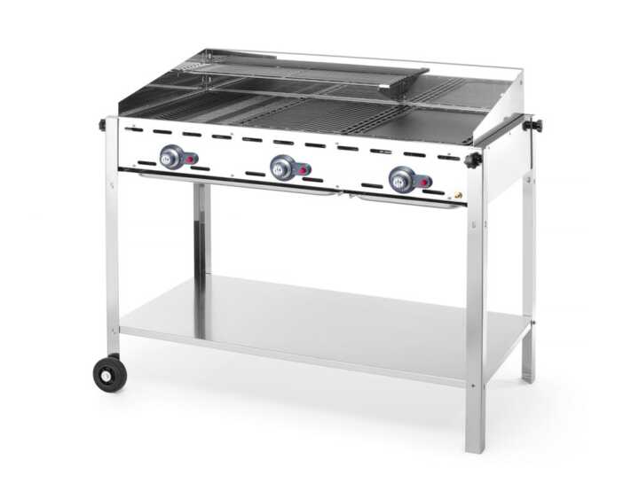 Green Fire com 3 bicos de gás, 17,4kW, 1078x612x(H)825mm