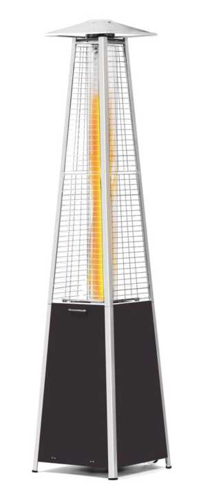 Aquecedor pirâmide para esplanada, 11,2kW, 500x500x(H)2220mm