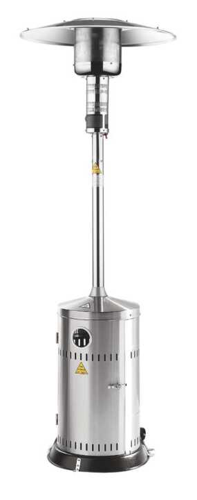 Aquecedor para esplanada, 12,5kW, ø770x(H)2200mm