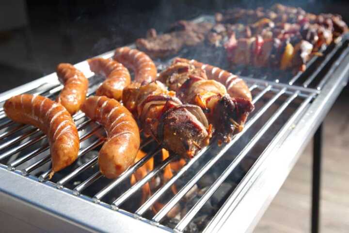 Barbecue a carvão Patio, 770x380x(H)760mm