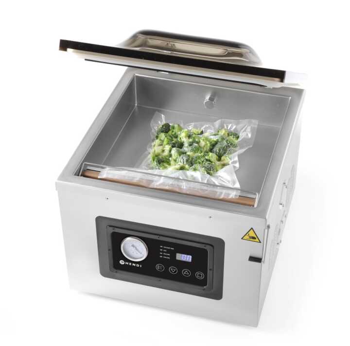 Máquina de embalar a vácuo  410, fita de vedação 410 mm, 230V/1100W, 510x625x(H)455mm