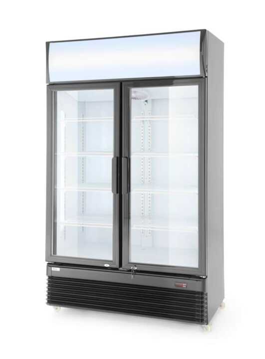 Expositor frigorífico com porta dupla 643 L, 230V/510W, 1120x610x(H)1965mm