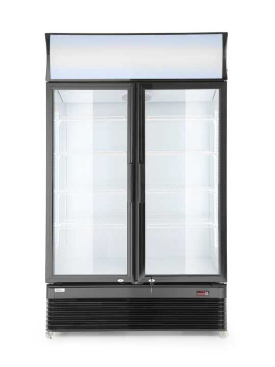 Expositor frigorífico com porta dupla 643 L, 230V/510W, 1120x610x(H)1965mm