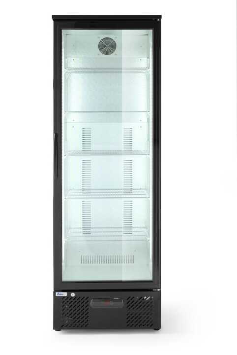 Expositor frigorífico de bebidas com porta única 300 L, 220-240V/240W, 600x555x(H)1820mm
