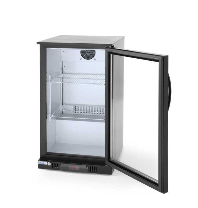 Expositor frigorífico de bebidas com porta única 103 L, 220-240V/120W, 500x540x(H)906mm
