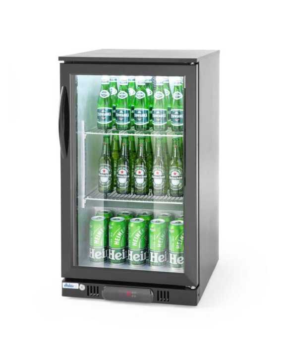 Expositor frigorífico de bebidas com porta única 103 L, 220-240V/120W, 500x540x(H)906mm