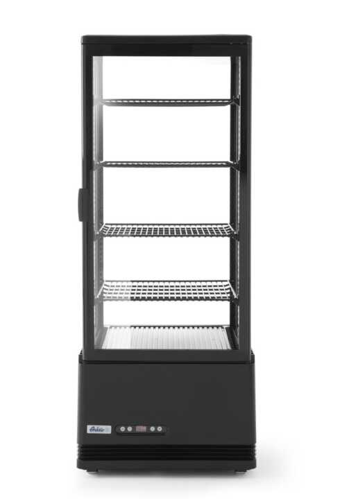 Expositor frigorífico 98 L, Preto, 230V/210W, 444x397x(H)1100mm