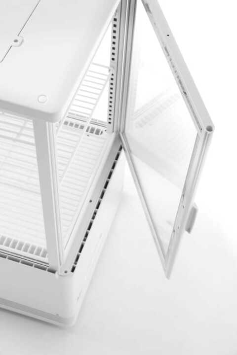 Expositor frigorífico 98 L, branco, 230V/210W, 444x397x(H)1100mm