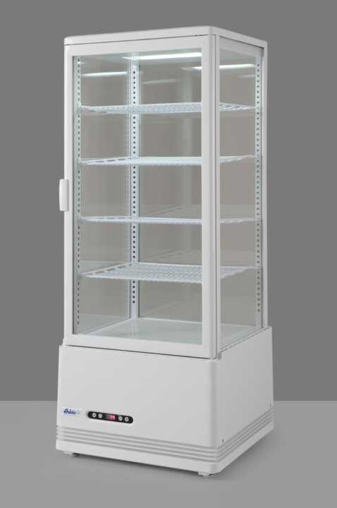 Expositor frigorífico 98 L, branco, 230V/210W, 444x397x(H)1100mm