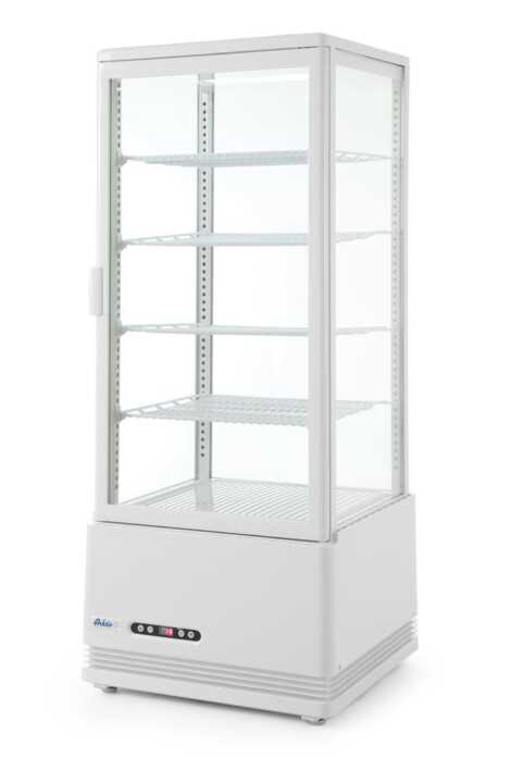 Expositor frigorífico 98 L, branco, 230V/210W, 444x397x(H)1100mm