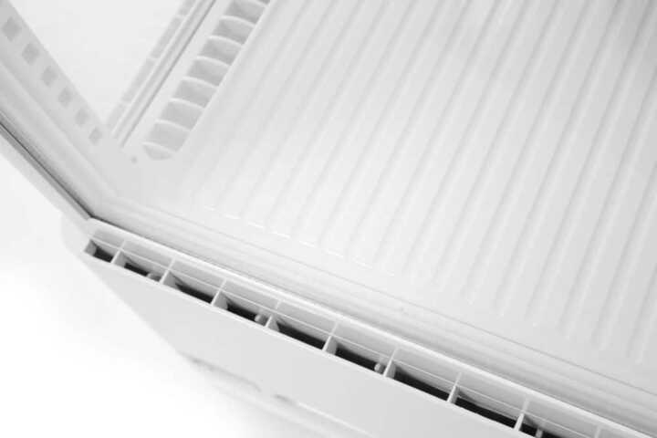 Expositor frigorífico 78 L, preto, 230V/170W, 444x397x(H)940mm