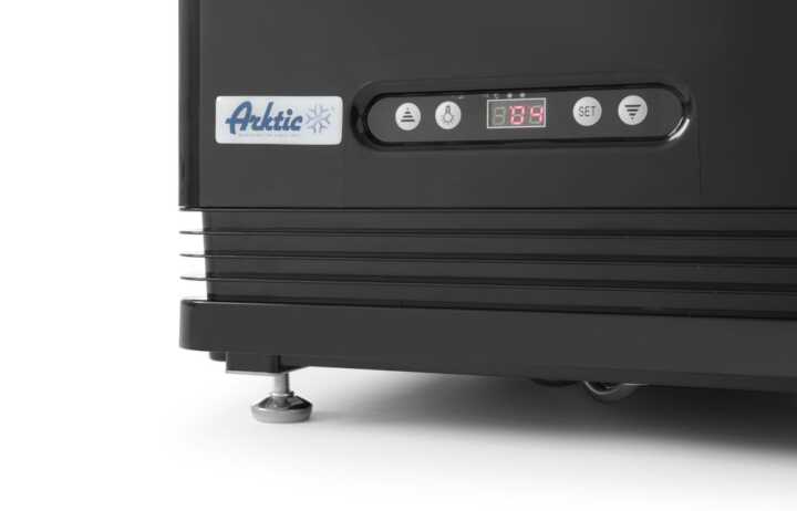 Expositor frigorífico 68 L, Preto, 230V/170W, 444x397x(H)875mm