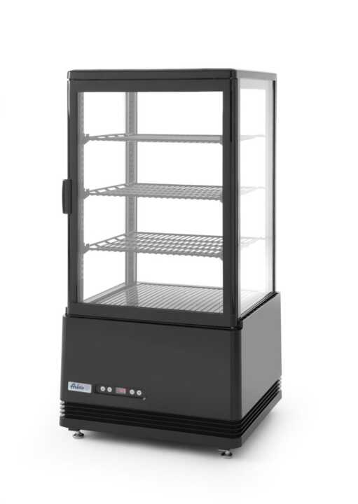 Expositor frigorífico 68 L, Preto, 230V/170W, 444x397x(H)875mm