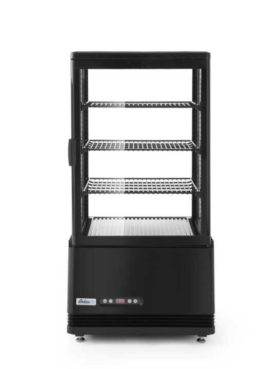 Expositor frigorífico 68 L, Preto, 230V/170W, 444x397x(H)875mm