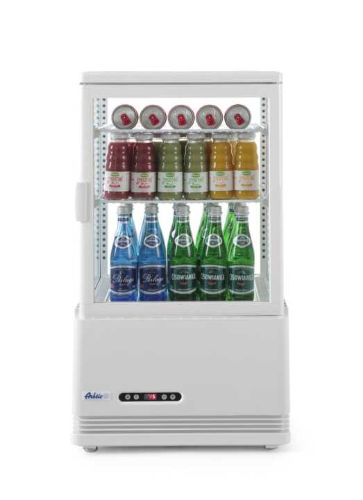 Expositor frigorífico 58 L, Branco, 230V/170W, 444x397x(H)795mm