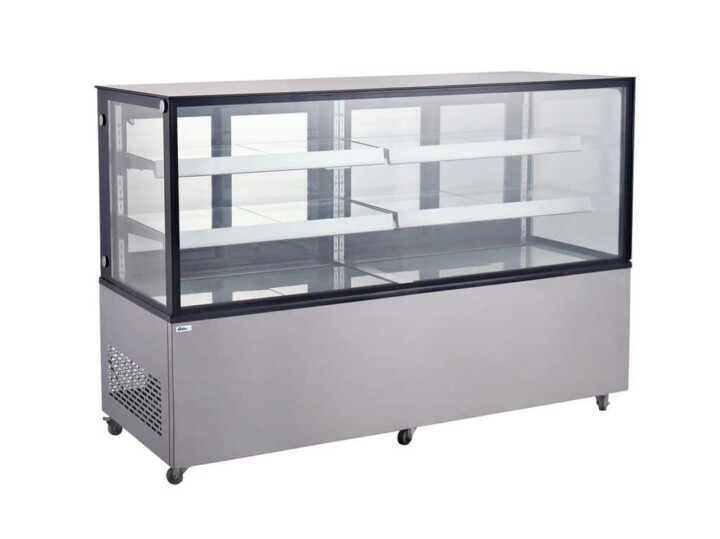 Expositores frigoríficos com 2 prateleiras, 610L, 230V/500W, 1824x677x(H)1230mm
