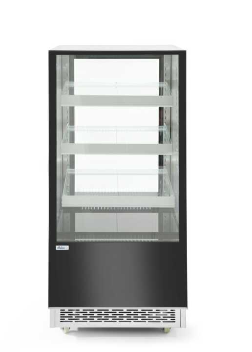 Expositores frigoríficos com 3 prateleiras inclinadas, 300L, 230V/480W, 650x833x(H)1460mm