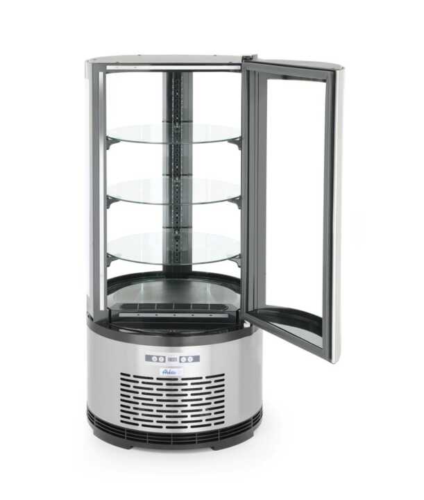 Expositor de bolos redondo , 100L, 230V/210W, ø480x(H)1065mm