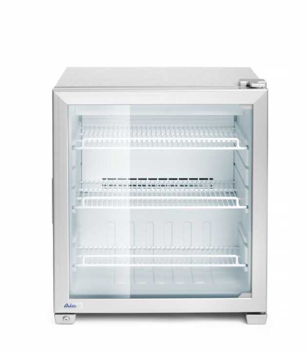 Expositor congelador de balcão 90 L, 230V/230W, 620x593x(H)680mm