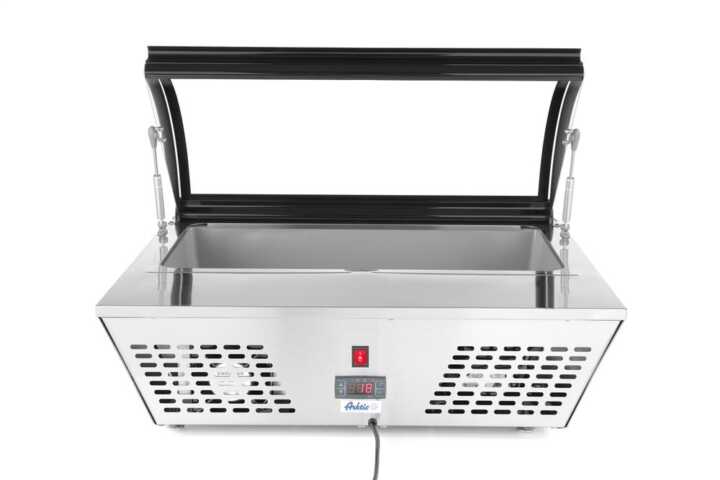 Expositor de balcão para salada, 67L, 230V/105W, 775x615x(H)235mm