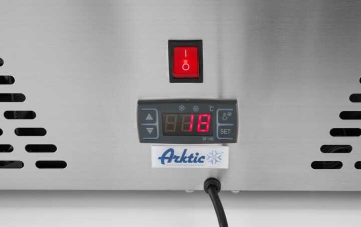 Expositor de balcão para salada, 67L, 230V/105W, 775x615x(H)235mm