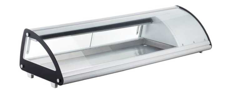 Expositor de Sushi 5x GN 1/3, 230V/160W, 1307x445x(H)327mm