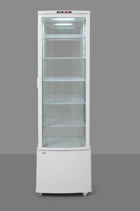 Expositor frigorífico 270 L, branco, Branco, 230V/290W, 550x520x(H)1870mm