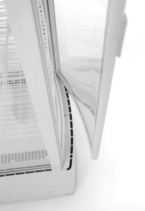 Expositor frigorífico 270 L, branco, Branco, 230V/290W, 550x520x(H)1870mm
