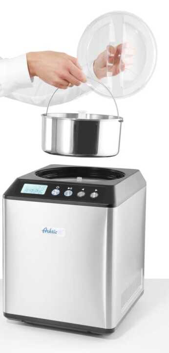 Máquina de fazer gelados, 230V/180W, 285x340x(H)357mm