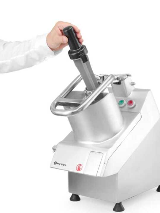Cortador de vegetais robusto, 230V/750W, 574x250x(H)472mm