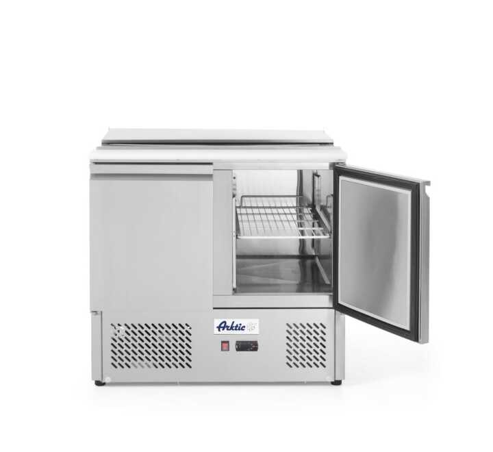 Bancada frigorífica para ingredientes com duas portas 300 L, 230V/310W, 912x702x(H)1205mm