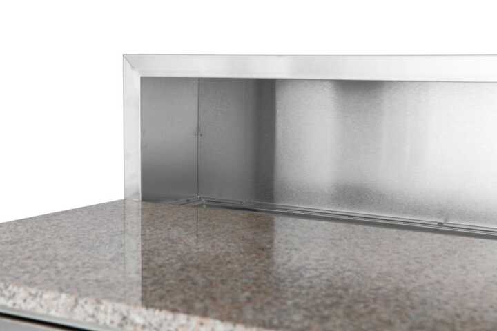 Bancada frigorífica para preparação de pizas com duas portas 300 L, 230V/310W, 900x700x(H)1110mm