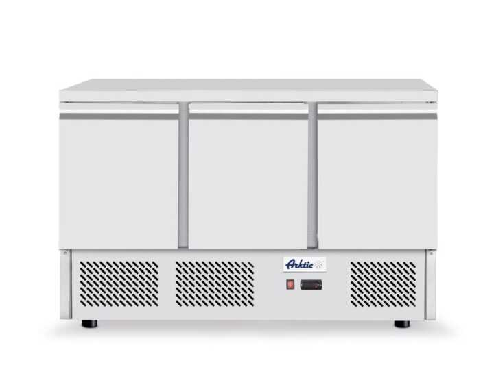 Bancada frigorífica de três portas  380 L, 230V/220W, 1375x700x(H)890mm