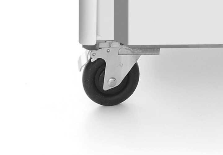 Frigorífico de duas portas  1240 L, GN 2/1, 940L, 230V/350W, 1314x800x(H)2082mm