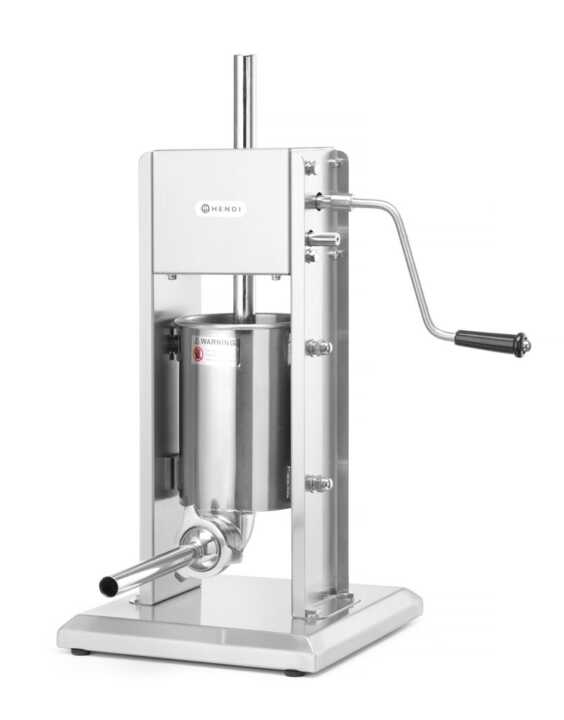 Máquina de recheio de salsichas 7L, 300x340x(H)830mm
