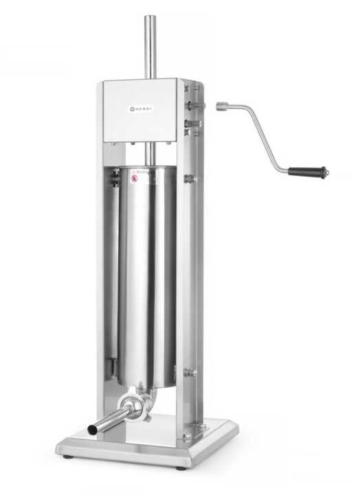 Máquina de recheio de salsichas 7L, 300x340x(H)830mm
