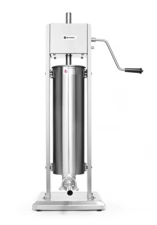 Máquina de recheio de salsichas 7L, 300x340x(H)830mm