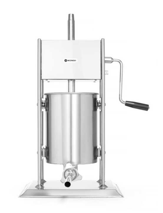 Máquina de recheio de salsichas 10L, 415x315x(H)690mm