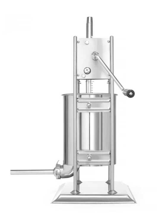 Máquina de recheio de salsichas 10L, 415x315x(H)690mm