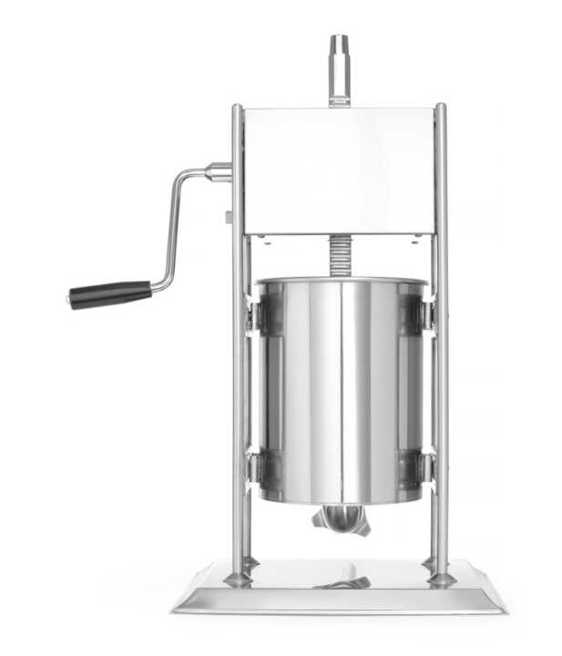 Máquina de recheio de salsichas 10L, 415x315x(H)690mm
