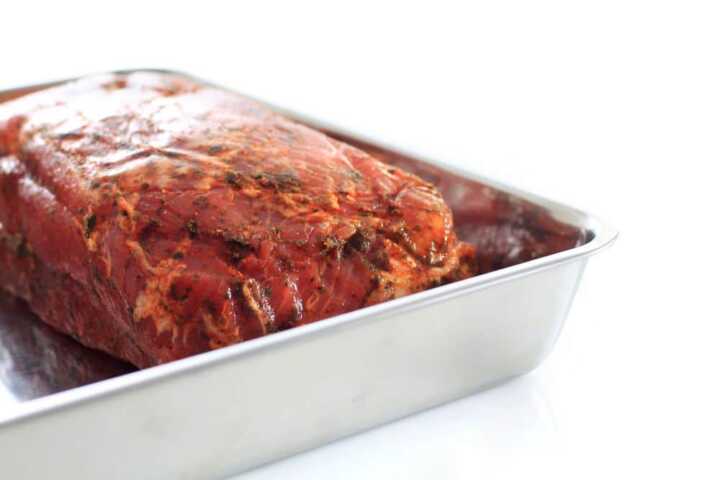 Tabuleiro para carne, 310x240x(H)48mm
