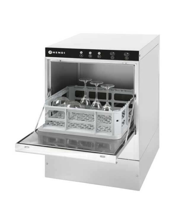 Máquina de lavar louça para copos K40, 230V/2800W, 472x566x(H)705mm