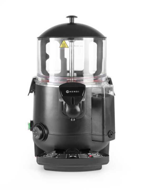 Dispensador de chocolate quente, 5L, 230V/1006W, 440x360x(H)471mm