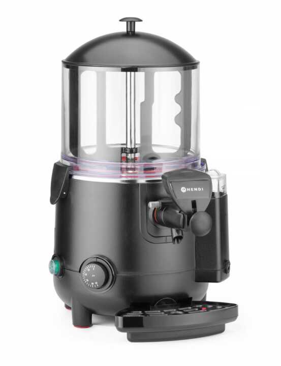 Dispensador de chocolate quente, 5L, 230V/1006W, 440x360x(H)471mm