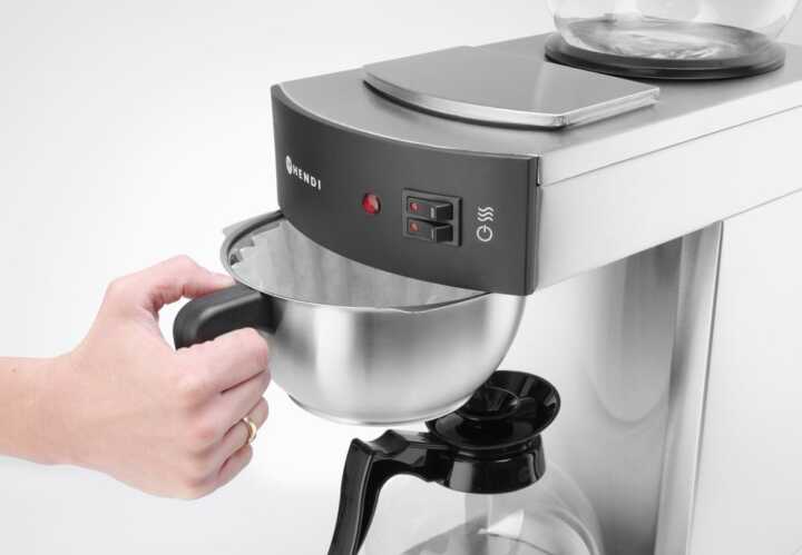 Máquina de café gota a gota, 230V/2100W, 195x370x(H)598mm